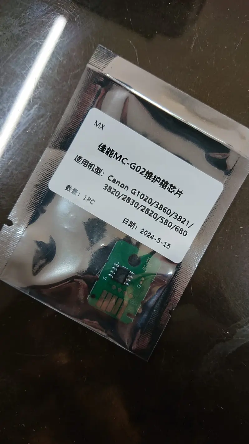 Canon MC-G02, MC-G04 Maintenance Catridge Chip